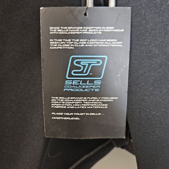 Sells Goalkeeper Neoprene Tri-Flex Padded Cycling Under Shorts NWT Men's Black S - Picture 5 of 6